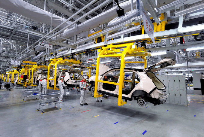 Shaanxi Xianghelixin Automobile Sales Service Co., Ltd. linea di produzione del fabbricante